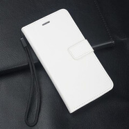 欣迪斯 蘋果5S手機殼iPhone5保護(hù)皮套SE外殼五代翻蓋式防摔軟硅膠全包邊保護(hù)套防摔 白色 蘋果5/5S【單殼+掛繩】