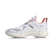 李寧（LI-NING）籃球鞋閃擊6精英版J戰(zhàn)靴CBA美國(guó)隊(duì)實(shí)戰(zhàn) ABAP069-3標(biāo)準(zhǔn)白/珍珠白 44