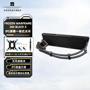 THERMALRIGHT利民 FROZEN WARFRAME 360/240 寒冰裝甲 一體式CPU水冷散熱器 模塊化可拆卸液晶屏 FW360 黑色 X 無風扇版