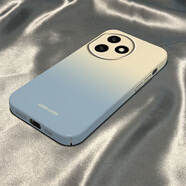 葉余適用于ins風漸變榮耀X50i+手機殼菲林全包防摔硬殼保護套ins風情侶 藍米漸變-菲林硬殼 榮耀X50i+