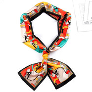 達芬奇密碼 絲巾夏季外搭領(lǐng)巾韓版領(lǐng)通勤風(fēng)配飾長(cháng)巾圍脖節日實(shí)用禮物 慶典駿馬 紅色