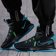 耐克（NIKE）男鞋Lebron 5 詹姆斯 5實(shí)戰籃球鞋CQ9381-002 CQ9381-004 黑藍 44.5