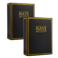 芮一芮一RAYI黑色清潔補(bǔ)水保濕面膜黑金貼片滋潤收縮毛孔貼膜10片 黑色2盒