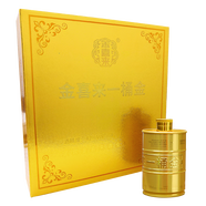 金喜來(lái)一桶金小酒 濃香型白酒 酒都宜賓五糧釀造固態(tài)發(fā)酵 年貨伴手禮 42度 100mL 6瓶 書(shū)型禮盒裝 42度