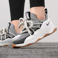 耐克（NIKE）運(yùn)動(dòng)鞋女鞋秋季新款CityLoop綁帶網(wǎng)紅粗繩休閑鞋輕便透氣跑步鞋 AA1097-100 38