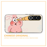 日美新魅族20手機(jī)殼魅族20pro手機(jī)殼meizu 20保護(hù)套魅族21手機(jī)硅膠殼鏡 橫版望眼鏡派大星 魅族 20
