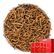御胤茶業(yè)金駿眉紅茶500克禮盒裝 2023年特級新茶葉武夷桐木關(guān)高山御胤茶葉 罐裝 125g * 4罐