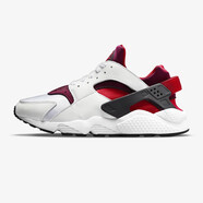 耐克（NIKE）Nike耐克男鞋 Air Huarache 華萊士男士跑步鞋耐磨舒適運(yùn)動(dòng)休閑鞋 紅白/黑 DD1068-105 39/US6.5