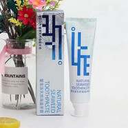 納諾神蜂愛生活天然海藻牙膏 薄荷甘草不含氟牙齦保護牙齒牙齦幼齦綠葉 120g/一支