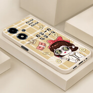 馳漢牌適用oppoa2m手機殼PJU110卡通保護套潮男女全包防摔龍年新款軟殼 古董白-日福一日年福一年 OPPO A2m【單殼】