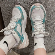 耐克（NIKE）女鞋2025秋季新款老爹鞋休閑運(yùn)動(dòng)跑步訓(xùn)練緩震防滑跑步鞋 AO3108-103/M2K TEKNO 37.5