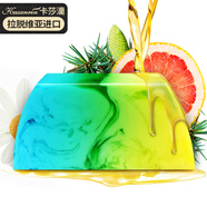 卡莎灡卡莎灡（kasanrin） 藍(lán)水皇后精油皂植物手工皂收縮毛孔潔面沐浴 藍(lán)水皇后皂100克【肌膚滑溜溜】