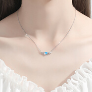 締晶項鏈女天使之翼情侶925銀項鏈鎖骨鏈翅膀吊墜生日禮物送女友老婆 【S925銀】天使之翼項鏈-D1153