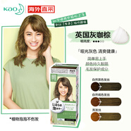 花王（KAO）泡泡染發(fā)劑liese莉婕植物泡沫染發(fā)膏家用原裝進口 英國灰咖棕