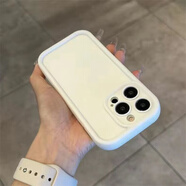 回特極簡(jiǎn)純色OPPOReno10/9/8pro手機殼7/6se膚感A55A72A93A96A97磨砂 古董白-精孔相框 其他型號咨詢(xún)客服