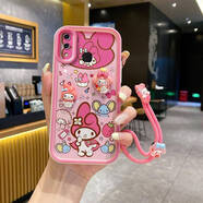 星因適用于VIVO Z3手機(jī)殼搞怪卡通V1813A日韓可愛少女voviz3i保護(hù)套ins風(fēng)高顏值viviy97后指紋外殼vibo 公仔調(diào)皮美樂蒂+手繩 vivo Z3i