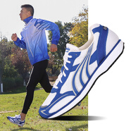 多威跑步鞋男跑鞋女運動(dòng)鞋長(cháng)跑鞋訓練鞋專(zhuān)業(yè)MR3515黑色輕透超輕減震 白藍 42