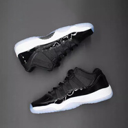 耐克（NIKE）【極速發(fā)貨】Air Jordan 11 Low AJ11 低幫黑白籃球鞋紅 AV2187 FV5104-004  大灌籃 40