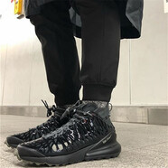 耐克（NIKE）男鞋女鞋新款 Air Max 270 籠式網(wǎng)狀運動(dòng)機能氣墊跑步鞋 BQ1918-002 41