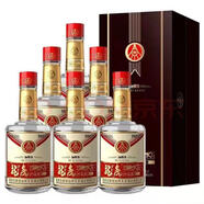 五糧液（WULIANGYE）生態(tài)苦蕎上選 19年產(chǎn)41.8度植物類露酒125ml*24瓶原箱小酒版口糧 52度 500mL 6瓶 龍虎如意象