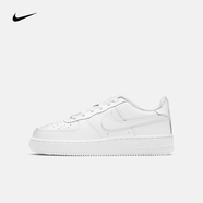 耐克（NIKE）AIR FORCE 1'07 AF1 空軍一號(hào)運(yùn)動(dòng)鞋 DH2920-111 大童GS 37.5