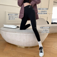 鯊魚(yú)褲薄款外穿夏季女小個(gè)子高腰收腹芭比瑜伽健美緊身九分打底褲