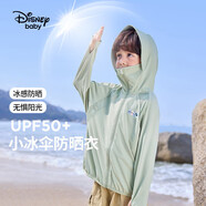 迪士尼（DISNEY）兒童男童UPF50防曬衣服涼感速干防紫外線外套24夏DB321AA22綠140