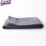 珍妮羊兒童保暖褲男童羊絨褲一體絨加厚羊毛褲女童打底褲寶寶貼身毛線(xiàn)褲 女童-中厚-淺灰 120cm 身高110-120CM