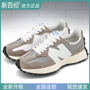 新百倫男鞋百搭阿甘鞋復古休閑女鞋老爹鞋327網(wǎng)紅學生鞋春夏增高慢跑鞋 327元祖灰 37 標準碼
