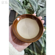 京樂蒸菜碗老式土碗火鍋調(diào)料碗蒸燒白扣肉蒸菜碗沾水碗八大碗粗陶 土碗口徑9.5cm(蘸水碟醋碟)