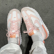 耐克（NIKE）女鞋運動(dòng)鞋2025秋冬季新款AIR MAX 90休閑氣墊鞋低幫緩震跑步鞋 DR7875-100白色粉色 39