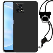 鑫唯樂(lè ) vivo手機殼y52s全包vivoy52s時(shí)尚v2057a外殼女硅膠vⅰvoy25s男款丫5 純黑 關(guān)注店鋪 配掛繩指環(huán) vivo Y52S