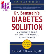 海外直訂Dr. Bernstein's Diabetes Solution: The Complete Guide to Achieving Nor 伯恩斯坦博士的糖尿病解決方案：實現(xiàn)正常血糖的完整指