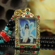 泰國佛牌九尾狐仙崇迪 人緣魅力招財 女禮物 A款+黑瑪瑙佛鏈