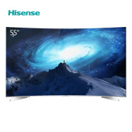 海信电视 LED55EC780UC 55英寸4K超清HDR智能网络丰富影视资源液晶曲面平板电视机