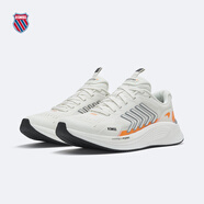 蓋世威（K·SWISS）【邁凱倫聯(lián)名款】運動鞋男女鞋夏季網(wǎng)面透氣時尚運動跑鞋9292-US 183雪白/木瓜黃 45 尺碼偏小，請拍大一碼