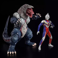 夢(mèng)比優(yōu)斯奧特曼ACT真骨雕超可動(dòng)SHF怪獸哥爾贊玩具 SHF復合迪迦+SHF哥爾贊+支架