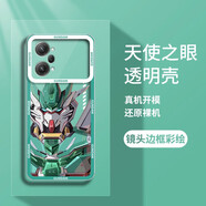 小寸心 oppok10pro手機殼 oppok10保護套新款潮牌透明天使眼機動(dòng)戰士高達全包邊防摔軟殼 OPPOK10Pro【海王星八式】