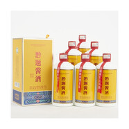 黔題醬【黔題醬酒】單瓶禮盒裝500ml 53度醬香型白酒 53%vol 500mL 6瓶 53%vol