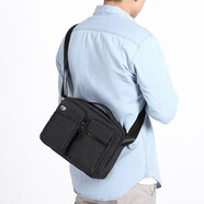 GOLF時(shí)尚單肩包大容量男斜挎包輕便潮流戶(hù)外運動(dòng)包男潮韓版潮郵差包 黑色