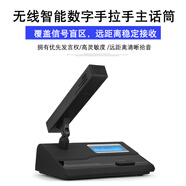 KAXISAIER 無(wú)線手拉手會(huì)議話筒專業(yè)鵝頸會(huì)議麥克風(fēng)智能討論型數(shù)字控制系統(tǒng)臺(tái)式駐極體電容桌面話筒 T100 主席話筒(短桿）