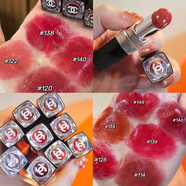 香奈兒（Chanel） 2021全新可可小姐coco bloom系列炫色口紅 銀黑細管唇膏 新色116#炫色淺裸