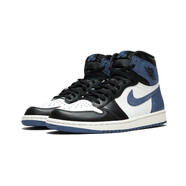 耐克（NIKE）AIR JORDAN 1男女鞋情侶款A(yù)J1高幫籃球鞋 555088-575441-115藍(lán)腳趾 37.5