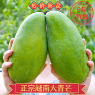 福歡歡越南大青芒 大大果 當季新鮮水果核薄肉厚香甜多汁 海南金 煌芒果 9斤（單果450g起）青黃皮隨機發(fā)