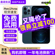 Apple iPhone 12Pro Max 蘋果12promax 國(guó)行全網(wǎng)通5G 二手蘋果手機(jī) 海藍(lán)色【活動(dòng)款】 9成新 128G 國(guó)行【豪華大禮包】
