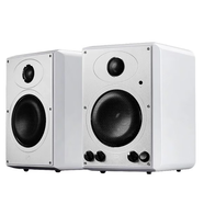 惠威HiVi惠威H5MKII有源HiFi音箱電視客廳家用重低音書(shū)架音響藍牙WiFi H5MKII白色