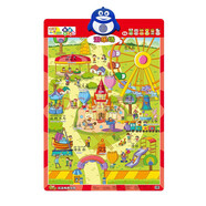 0-3歲嬰幼兒按圖觸摸發(fā)聲掛圖 拼音識(shí)字卡數(shù)字有聲啟蒙早教 乖寶寶有聲漢語拼音掛畫 幼兒早教認(rèn)知卡 場景掛圖：游樂場