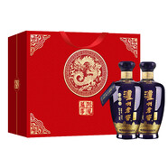 瀘州老窖 頭曲 藍花瓷 萬(wàn)事興龍 禮盒裝白酒