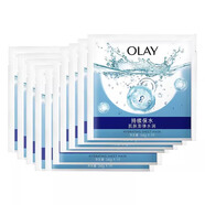 玉蘭油（OLAY）免洗面膜玉蘭油煥采瑩潤沁透補(bǔ)水面膜緊致沁透彈力煥采皙白 玉蘭油補(bǔ)水面膜 10片