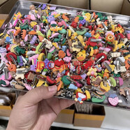 繆色（MiU Se）S925銀針新款郁金香花朵耳環(huán)綠色蝴蝶結小鈴鐺耳釘鈴蘭花耳飾水滴 卡通發(fā)夾隨機2個(gè)  DBZ